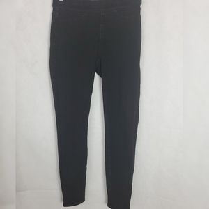 J. Crew Pull on Skinny Pants Black Stretch Size 27